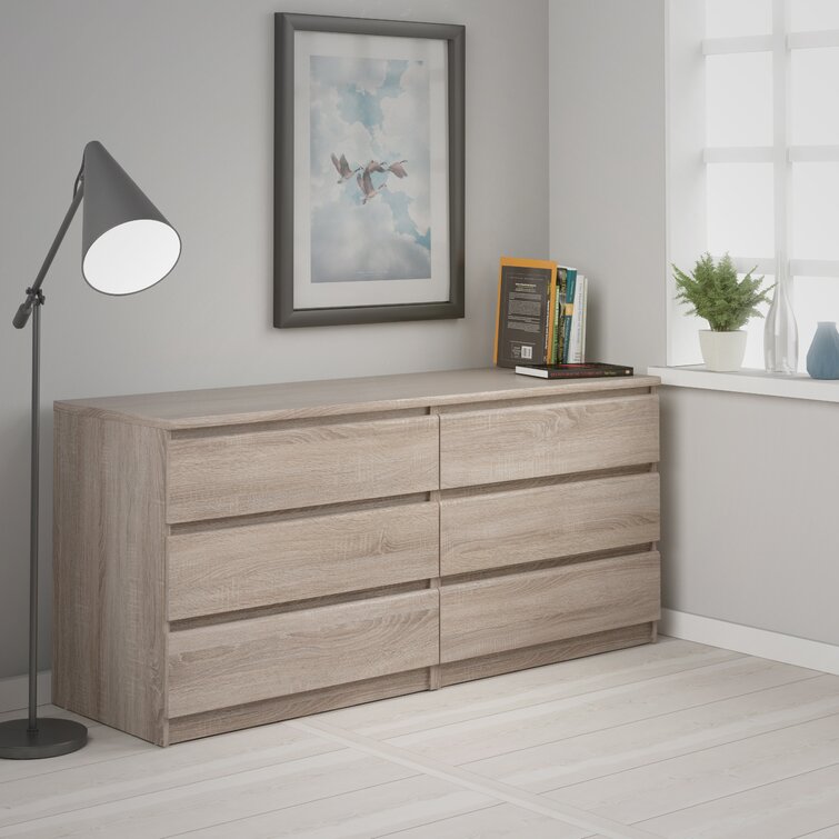 Zipcode Design™ Kepner 6 Drawer Double Dresser & Reviews Wayfair.ca